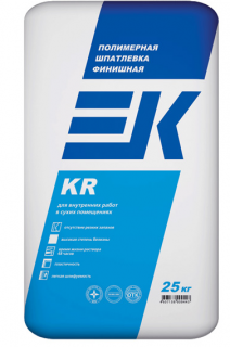 Шпатлевка полимерная финишная EK KR, 25кг